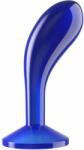 Lovetoy Dop Anal Flawless Clear, TPE, Albastru, 15 cm