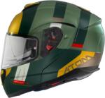 MT Helmets MT Atom SV Gorex C6 felnyitható bukósisak zöld-sárga