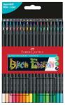 Faber-Castell Creioane colorate 36 culori triunghiulare, Black Edition, Faber Castell FC116436 (FC116436)