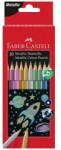 Faber-Castell Creioane colorate 10 culori hexagonale, nuante metalizate, Faber Castell FC201583 (FC201583)
