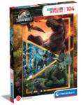 Clementoni Jurassic World dinoszauruszok Supercolor 104 db-os puzzle - Clementoni (27181)