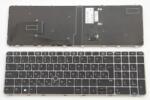HP EliteBook 850 G3 850 G4 755 G3 755 G4 ZBook 15u G3 G4 trackpointtal (pointer) ezüst-fekete magyar (HU) laptop/notebook billentyűzet