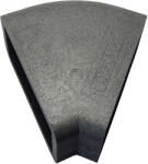 Dalap Szigetelés szögletes PVC vízszintes könyökidomhoz 45°, 204x60 mm (4016)
