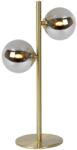 Lucide Tycho arany-szürke asztali lámpa (LUC-45574/02/02) G9 2 izzós IP20 (45574/02/02)