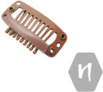  Tressz csat világosbarna 32mm