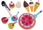 LeanToys Set inghetata si prajitura de joaca, pentru copii, multicolor, LeanToys, 5038 - produsecopii Bucatarie copii