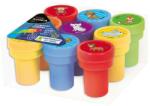 Kidea Set 9 stampile de jucarie pentru copii, cu diverse animalute, din plastic multicolor
