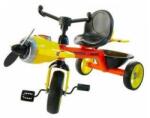 ROBENTOYS Tricicleta pentru copii, cu elice, lumina si muzica, portocaliu