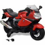 vidaXL Elektromos BMW 283 gyerek motorkerékpár 6 V piros (10084)