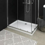vidaXL téglalap alakú fehér ABS zuhanytálca 70 x 100 cm (148906)