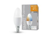LEDVANCE Bec LED inteligent SMART+ WiFi Candle Tunable White B, E14, 4.9W (40W), 470 lm, lumina alba (2700-6500K) (000004058075485556)