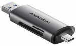 AXAGON CRE-SAC SUPERSPEED USB-C+USB-A Card Reader Black (CRE-SAC)