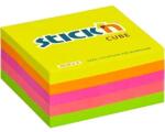 STICK N Stick`N 51x51 mm 250 lap neon mix öntapadó kockatömb (21203) - bestbyte