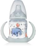 Nuk First Choice + Winnie The Pooh biberon pentru sugari cu controlul temperaturii 150 ml