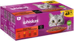 Whiskas 48x85g Whiskas 1+ klasszikus válogatás szószban nedves macskatáp