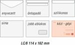  LC6 Öntapadó Boríték - 114x162 mm (12249)