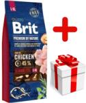 Brit Brit Premium By Nature Senior L+XL csirkével 15kg + MEGLEPETÉS A KUTYÁDNAK