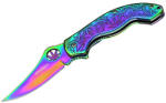 Böker Magnum Colorado Rainbow cuțit de buzunar de colecție de buzunar 8, 2 cm, iridescent, din oțel integral