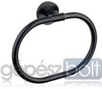 MOFÉM Mofém Fiesta Black fekete törölközőtartó gyűrű 17063280N (17063280N)