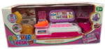 Magic Toys Rózsaszín pénztárgép fénnyel és hanggal, kiegészítőkkel (MKL535181)