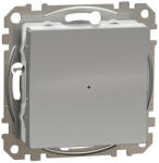 Schneider Electric Schneider SDD113388 SEDNA WISER Intelligens kapcsoló, időzítő funkcióval, 10A, alumínium (SDD113388) - elektroprofishop