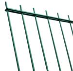  2D Táblás Kerítés - Porfestett (6-5-6 mm) Zöld, 2430 mm (KL2D656Z2430)