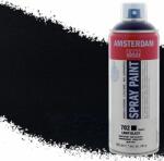 Royal Talens Amsterdam vízbázisú akrilfesték spray, 400 ml - 702, lamp black