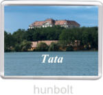  Tatai vár az Öreg-tóval hűtőmágnes (műanyag keretes)