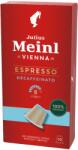 Julius Meinl Capsule de cafea compostabile fără cofeină Julius Meinl INSPRESSO Espresso Decaf pentru Nespresso 10 buc