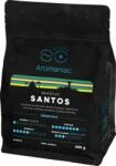 Aromaniac Cafea aromată proaspăt prăjită Brazilia Santos boabe 250 g