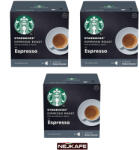 Starbucks NESCAFE DOLCE GUSTO ESPRESSO ROAST ESPRESSO 3 x 12 capsule
