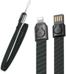 Baseus USB/Lightning, 2.4A, 85cm, Negru - vexio