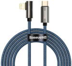 Baseus Cablu pentru incarcare si transfer de date Legend Elbow, USB Type-C/Lightning, 20W, 2m, Albastru - vexio