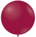 Balloons4party Set 2 baloane latex jumbo cranberry merisor clear 46 cm