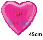 Grabo Balon folie inima roz magenta 46 cm