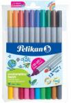 Pelikan Colorella Twin dupla kétvégű rostirón készlet 10db (00949511)