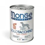 Monge 6 x Monge Dog Monoprotein cu Curcan, 400 g