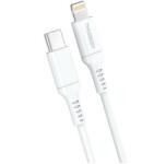 XO Cablu Date si Incarcare XO Design, TK04, USB Type-C la Lightning, 1m, Alb