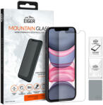 Eiger Husa Eiger Folie Sticla 2.5D Mountain Glass iPhone 11 / XR Clear (0.33mm, 9H) (EGMSP00110) - vexio