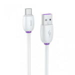 Baseus Purple Ring HW Quick Charger Usb la USB Type C 40W 1m Alb - pcone