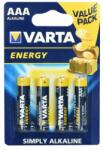 VARTA Baterii alcaline Varta R3 (AAA) 4 buc High Energy