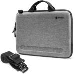 tomtoc Geanta pentru Macbook Pro 16 si iPad Pro 12.9 - Tomtoc FancyCase Laptop Shoulder Bag (A25F2G2) - Gray (KF2313598) Geanta, rucsac laptop