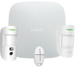 Ajax Systems Kit alarma StarterKit Cam, wireless, LAN si 2G, alb, Ajax (StarterKitCam(W))