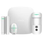 Ajax Systems Kit alarma StarterKit Cam Plus, wireless, 2G/3G/4G, LAN si Wi-Fi, alb, Ajax (StarterKitCamPlus(W))