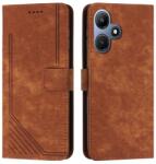  STRIPE Husă portofel cu curea Infinix Hot 30i maro