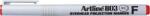 Artline OHP Non-Permanent marker ARTLINE 803, varf fin - 0.5mm - rosu (EK-803-RE) - officeclass