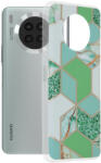  Husa Compatibila cu Huawei Nova 8i / Honor 50 Lite, Model Verde