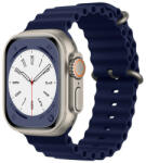 Matrix Curea Ceas Smartwatch Pentru Apple Watch 1/2/3/4/5/6/7/8/SE/SE 2 (38/40/41mm), Matrix, Albastru (MWGQW)