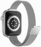 Matrix Curea Ceas Smartwatch Pentru Apple Watch 1/2/3/4/5/6/7/8/SE/SE 2 (38/40/41mm), Matrix, Argintiu (MW38N)