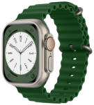 Matrix Curea Ceas Smartwatch Pentru Apple Watch 1/2/3/4/5/6/7/8/SE/SE 2/Ultra (42/44/45/49mm), Matrix, Verde (MWDAJ)